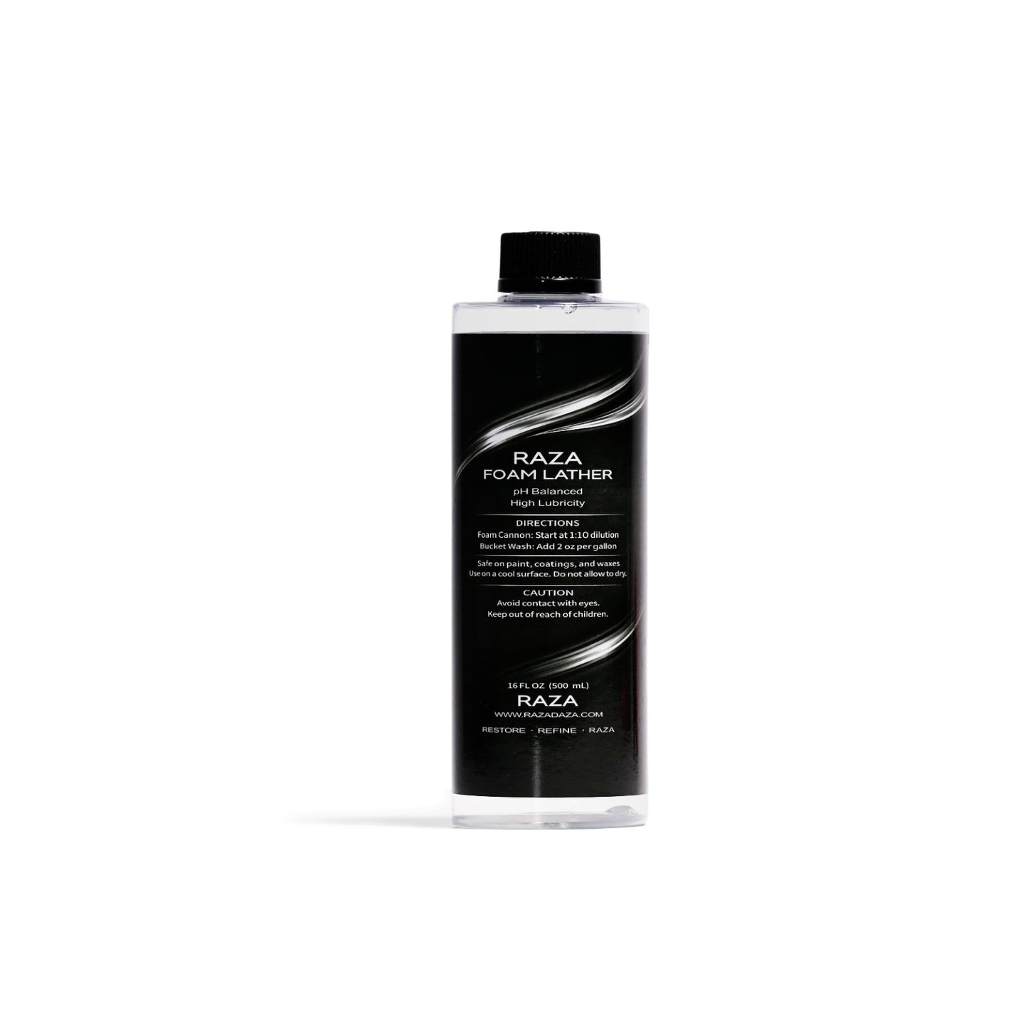RAZA FOAM LATHER - pH Neutral - High Foaming - Peach Nectar Scent - Highly Dilutable
