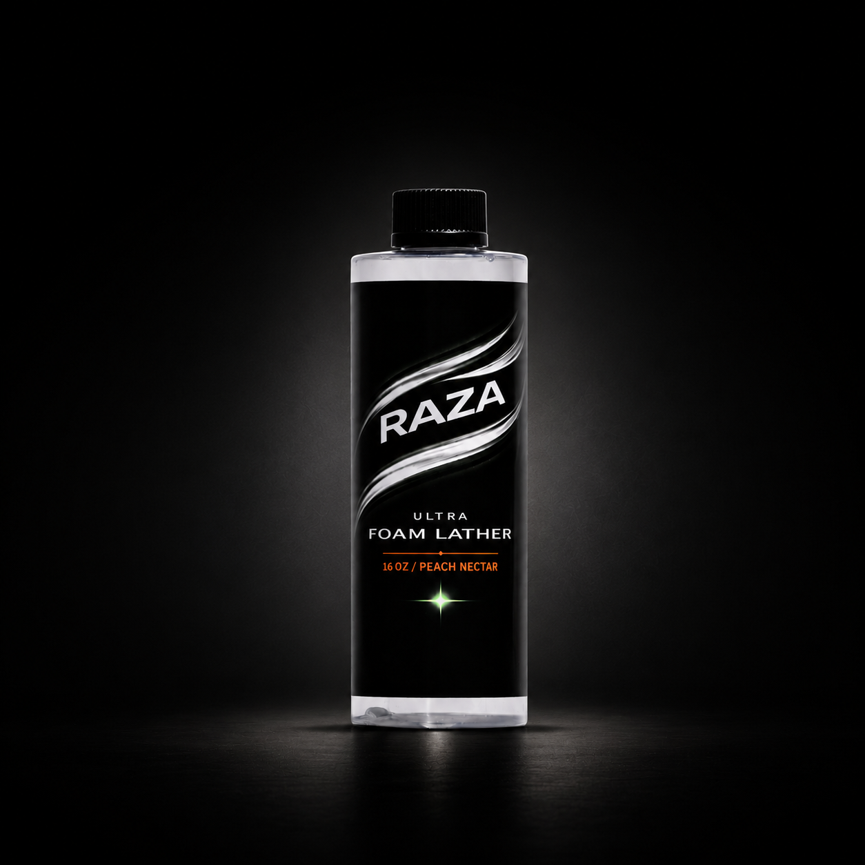 RAZA FOAM LATHER - pH Neutral - High Foaming - Peach Nectar Scent - Highly Dilutable