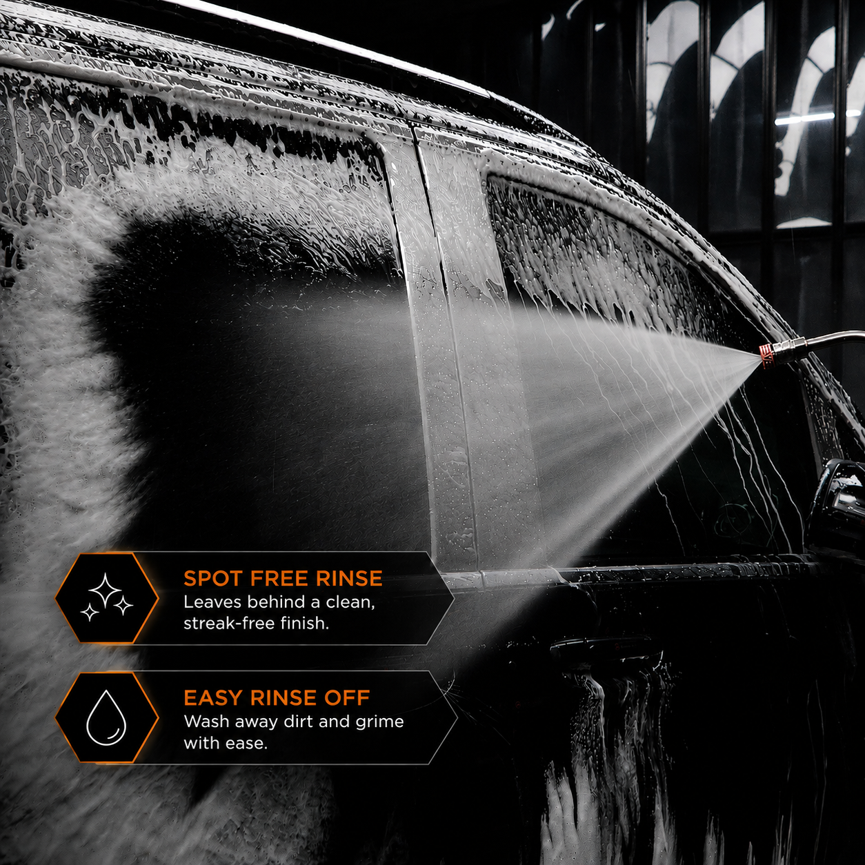 RAZA FOAM LATHER - pH Neutral - High Foaming - Peach Nectar Scent - Highly Dilutable