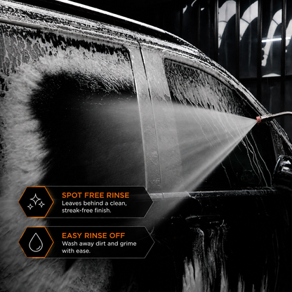 RAZA FOAM LATHER - pH Neutral - High Foaming - Peach Nectar Scent - Highly Dilutable