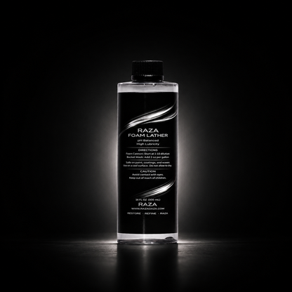 RAZA FOAM LATHER - pH Neutral - High Foaming - Peach Nectar Scent - Highly Dilutable